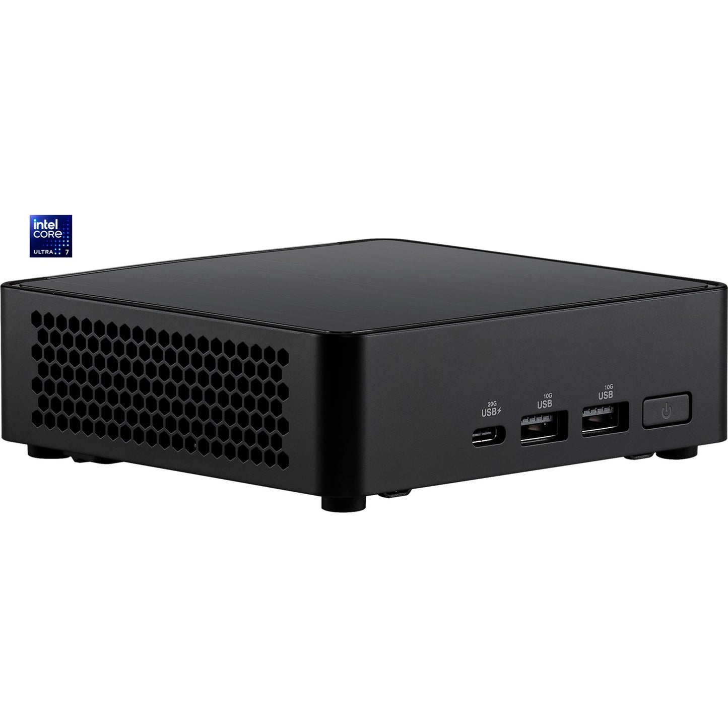 ASUS nuc 14 pro slim kit rnuc14rvku700002i barebone (zwart | core ultra 7 155h | arc graphics)