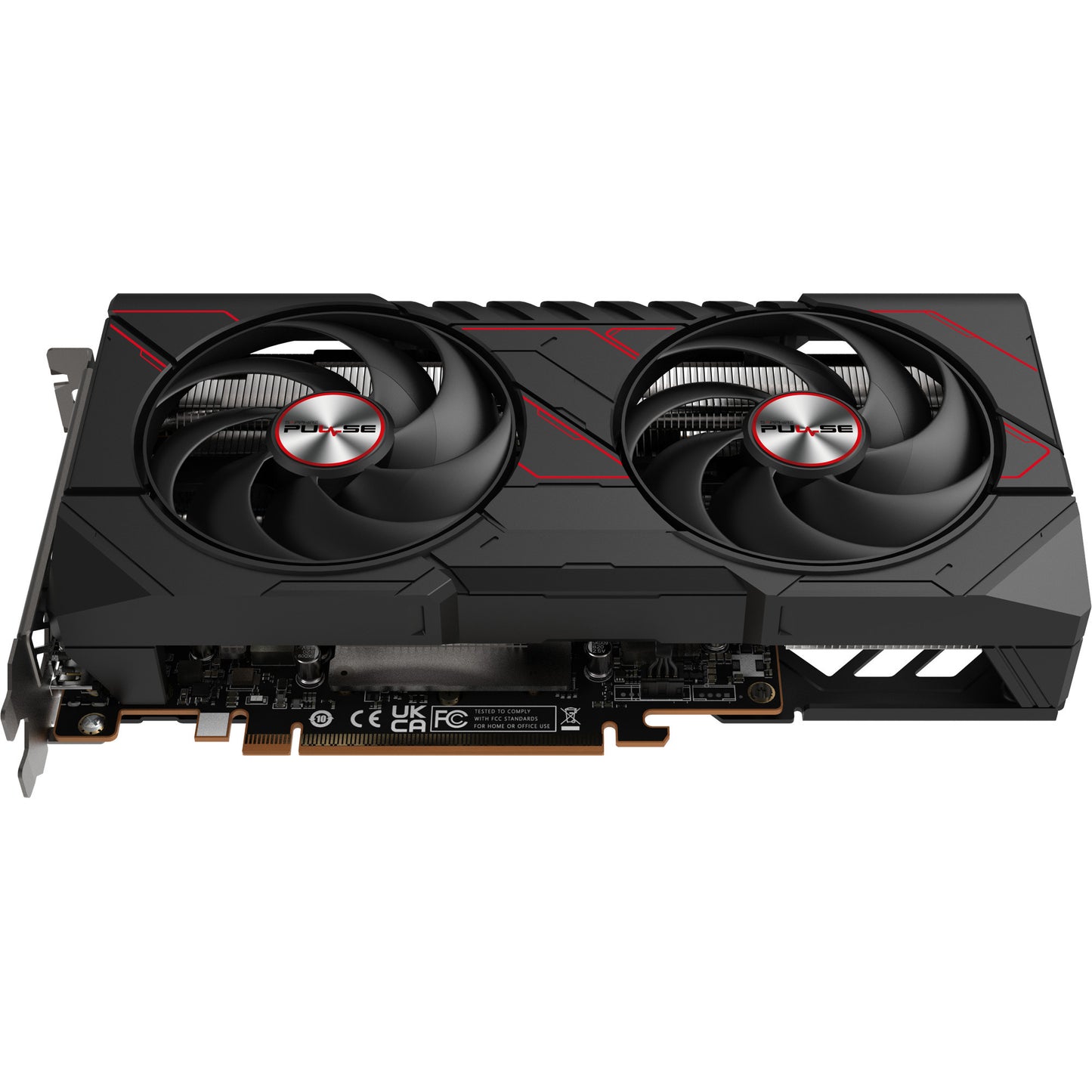 SAPPHIRE radeon rx 9060 xt pulse 16gb oc grafische kaart (1x displayport, 2x hdmi)