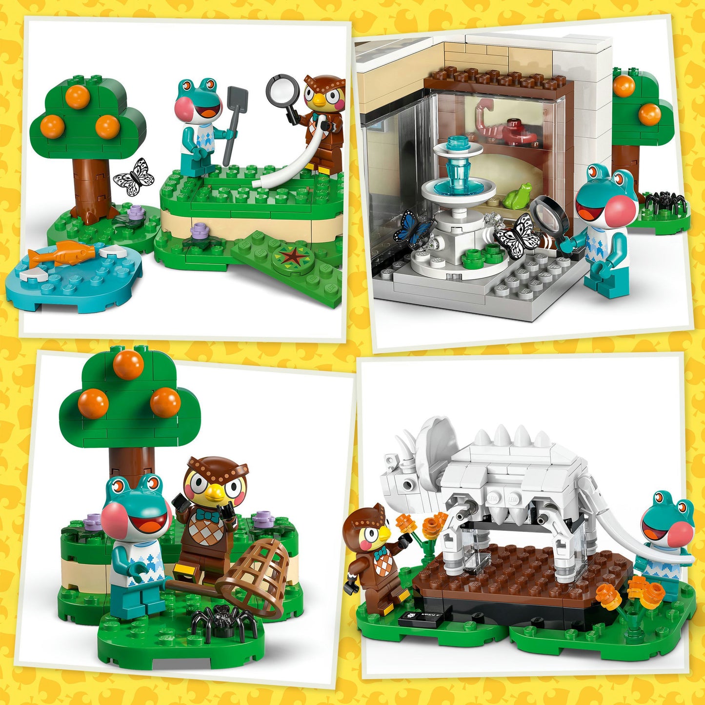 LEGO animal crossing 77056 blathers museumcollectie