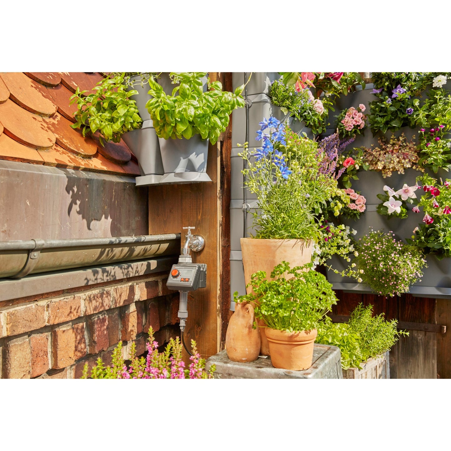 GARDENA natureup! bewateringsset hoek waterkraan druppelsysteem (13157-20)