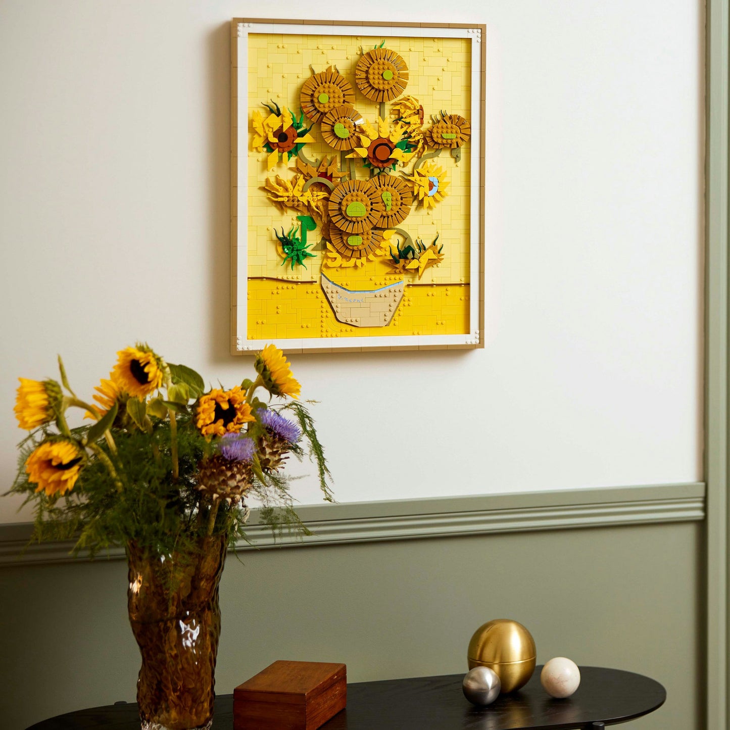 LEGO art - vincent van gogh - zonnebloemen constructiespeelgoed (31215)