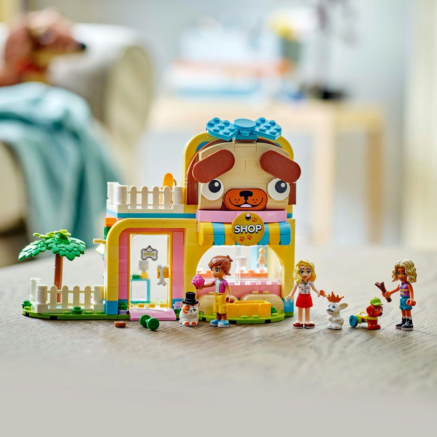 LEGO friends 42650 winkel met dierenaccessoires
