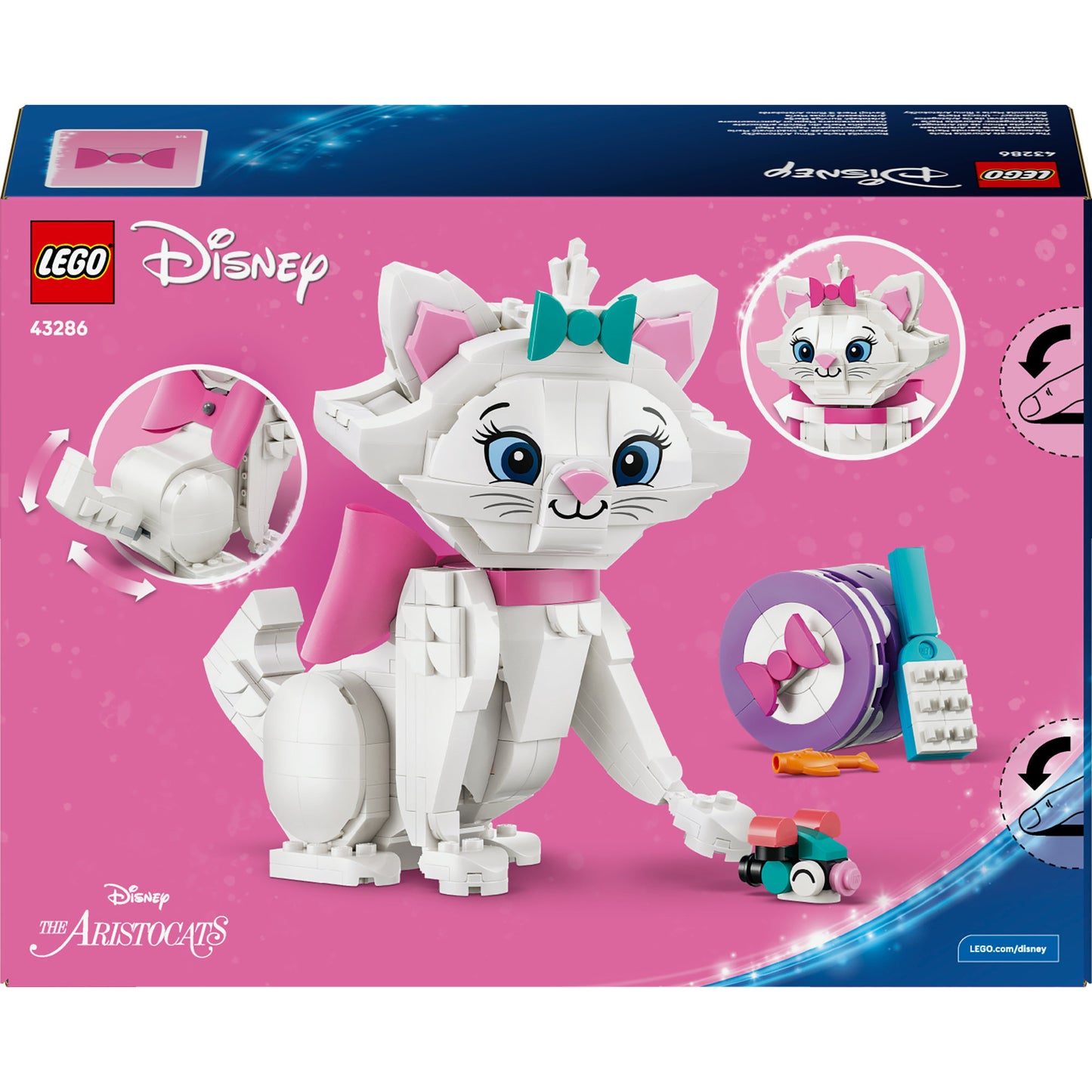 LEGO disney 43286 de aristokatten: schattige marie