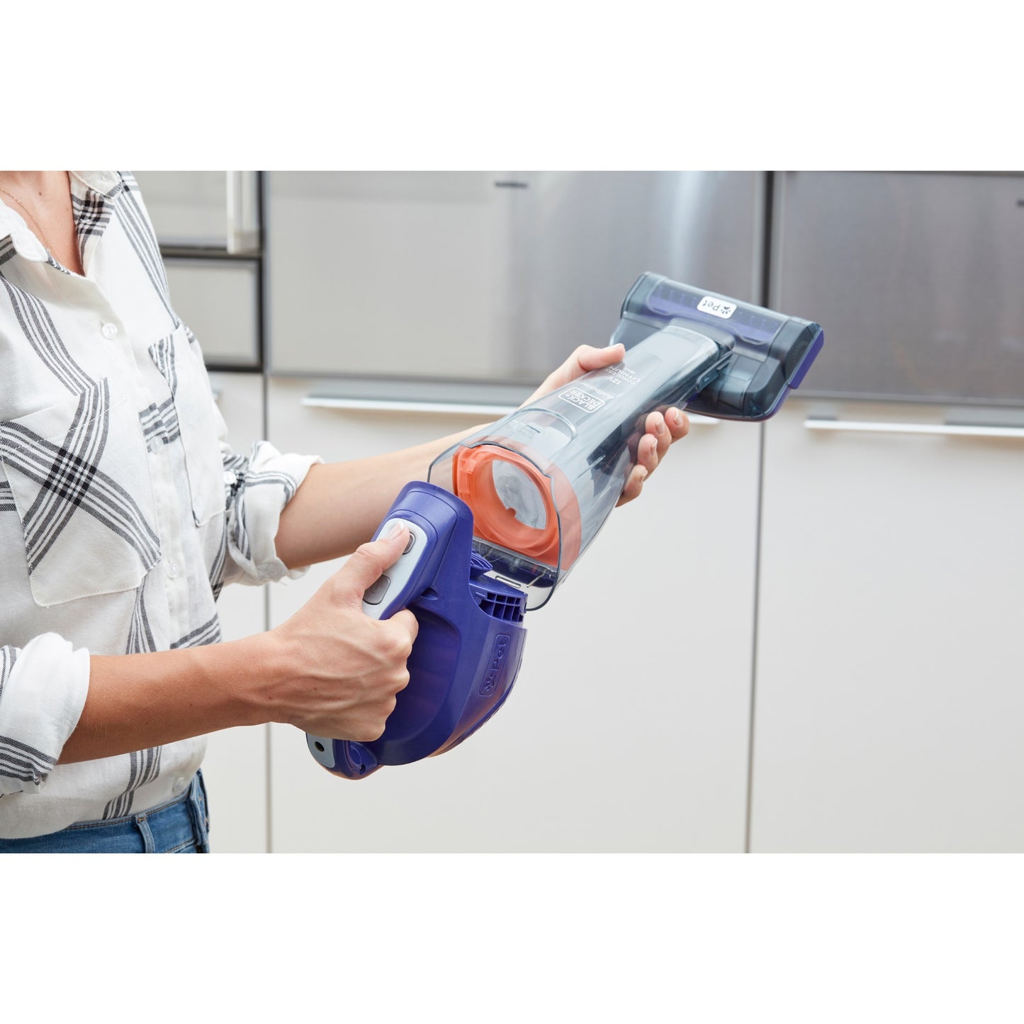BLACK+DECKER dvb315jp 12v 1.5ah pet kruimeldief met dierenborstel handstofzuiger