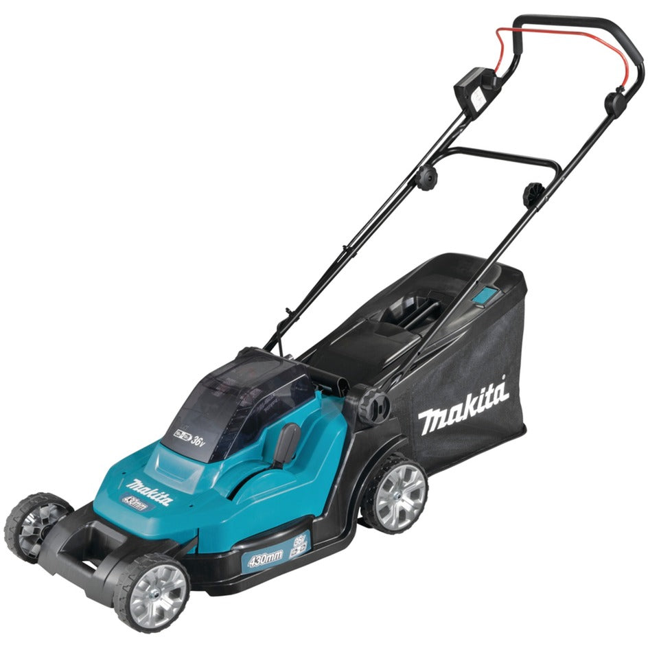 Makita grasmaaier dlm432z (blauw zwart, accu en lader niet inbegrepen)