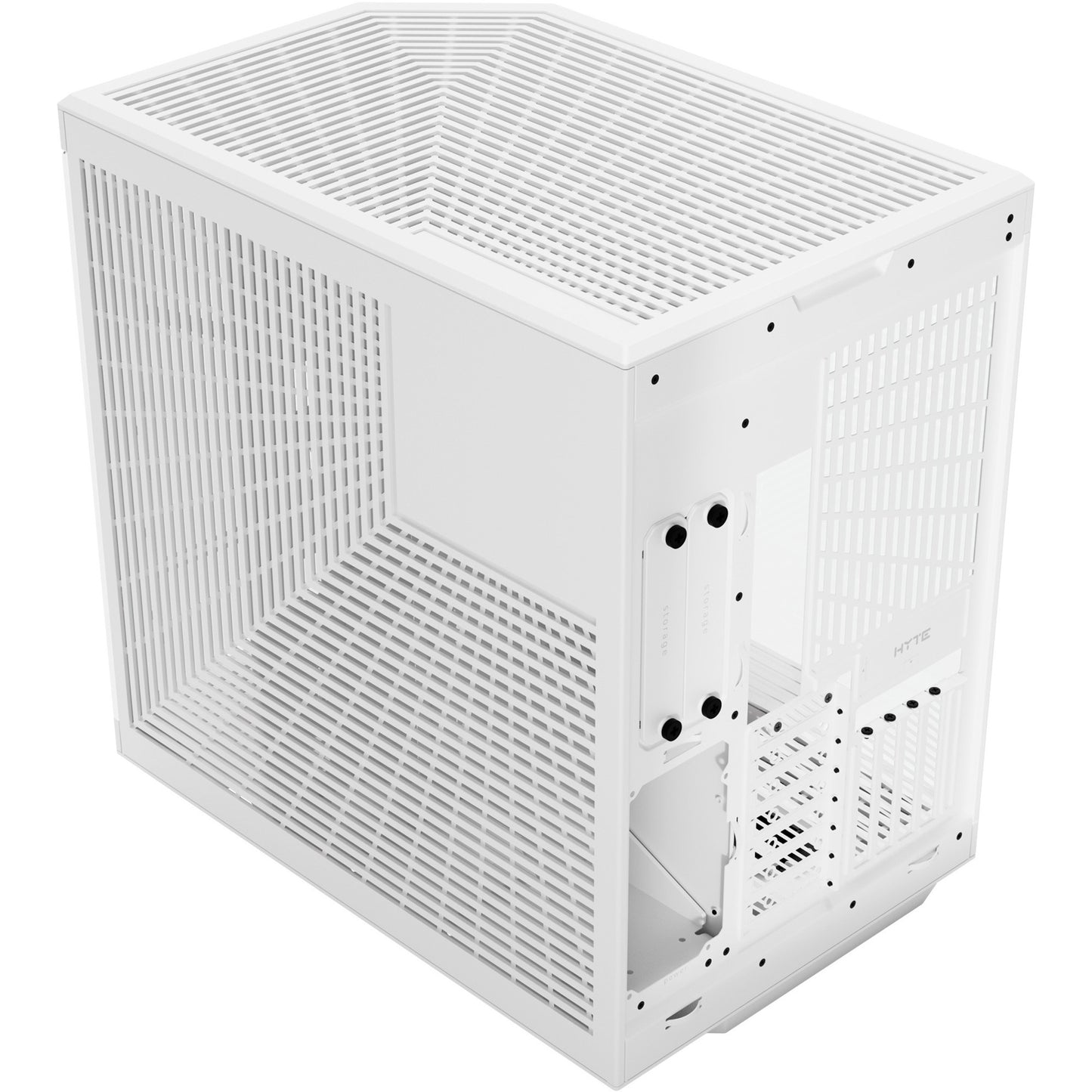 HYTE y70 midi tower behuizing (wit | 2x usb-a | 1x usb-c | tempered glass)