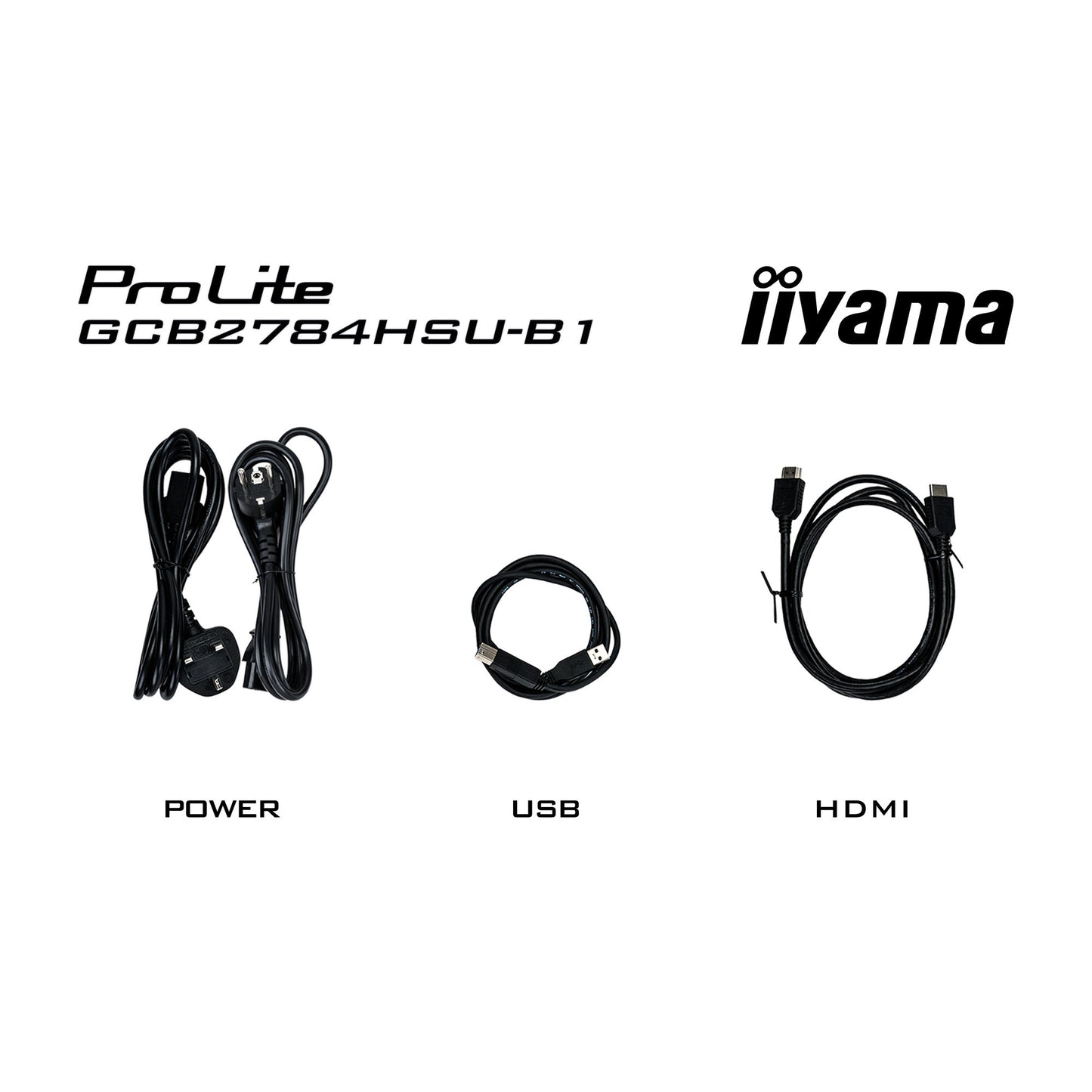 Iiyama g-master red eagle gcb2784hsu-b1 27 curved gaming monitor (zwart, 2x hdmi, 1x displayport, usb, audio, amd free-sync, 240 hz)