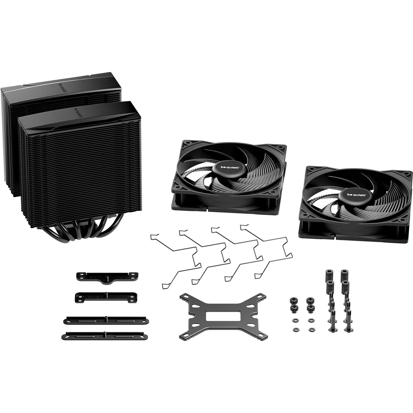 Be Quiet! pure rock pro 3 cpu-koeler (zwart)