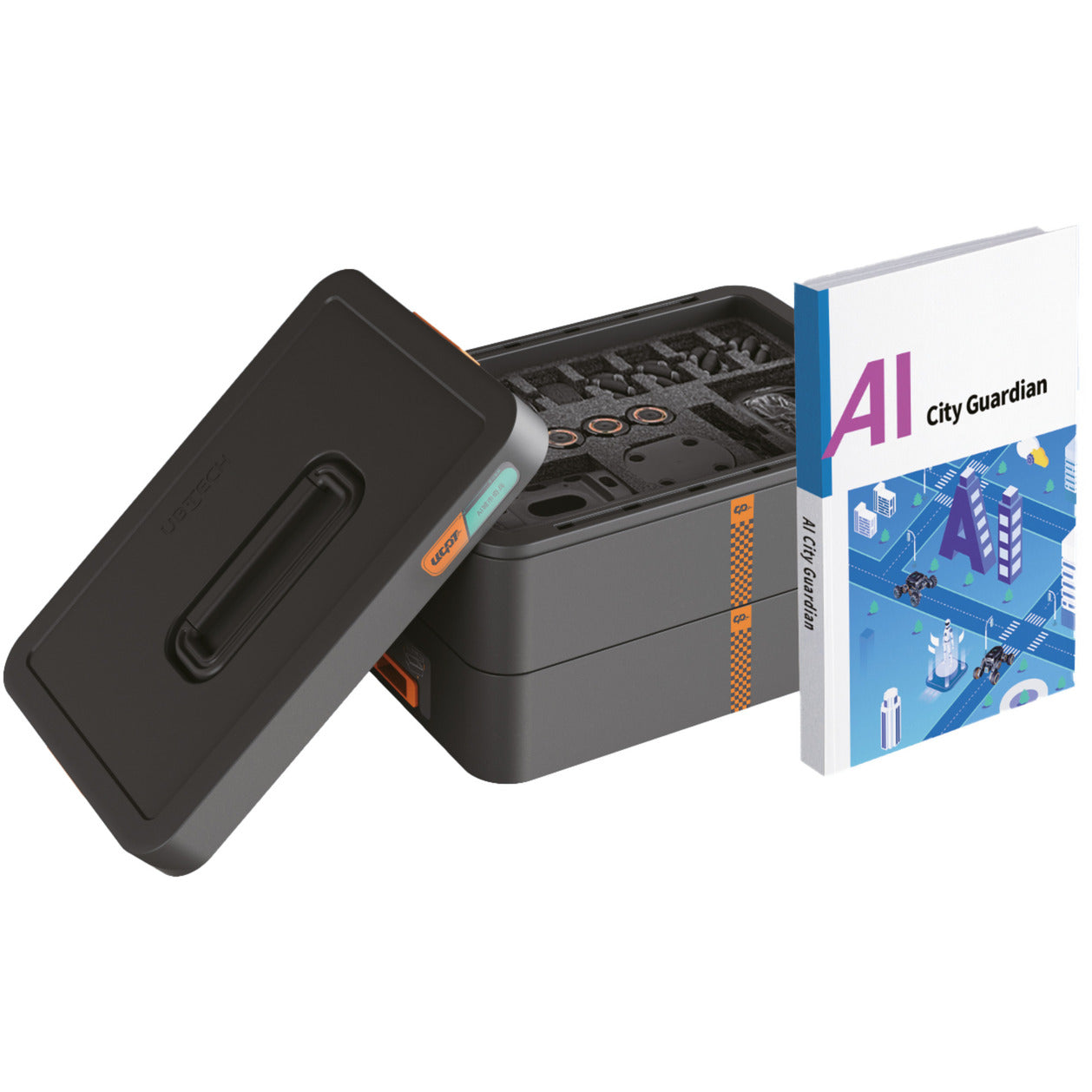 Ty Ubtech ugot ai ci guardian kit robot (bluetooth 5.0, wi-fi 2.4 ghz 5 ghz)