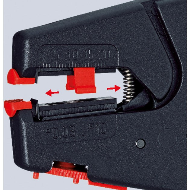 KNIPEX zelfinstellende afstriptang 1240200