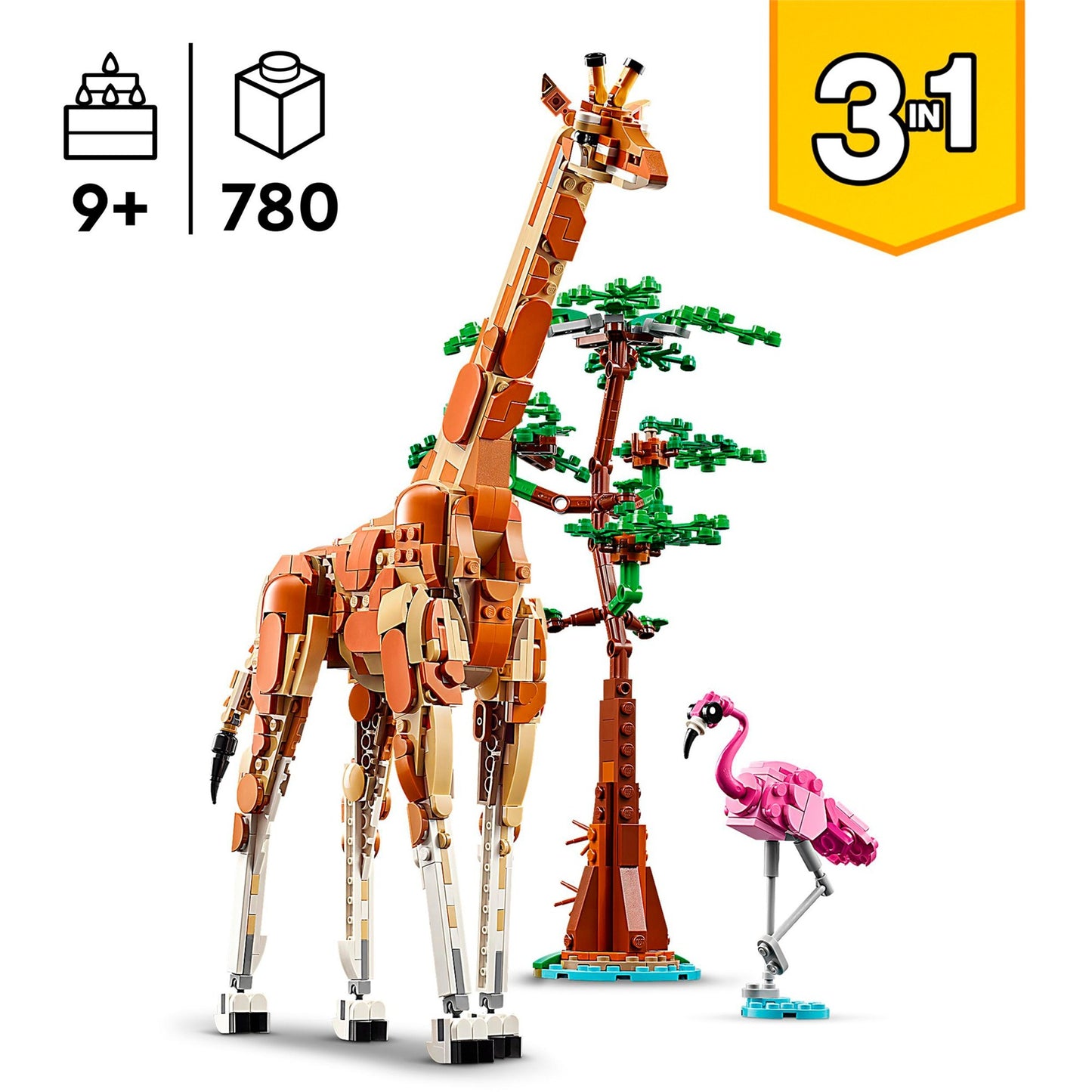 LEGO creator 3in1 safaridieren - 31150