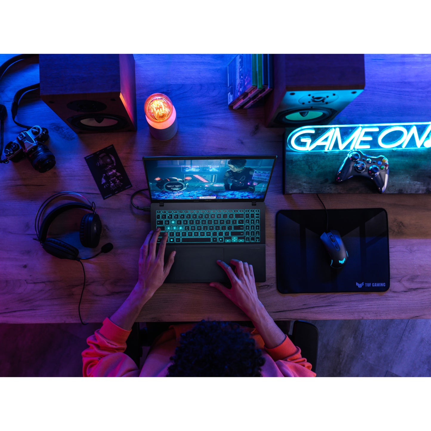 ASUS v16 fx3607vm-rp078ws 16 gaming laptop (zwart (mat) | core 7 240h | rtx 5060 | 16 gb | 1 tb ssd)