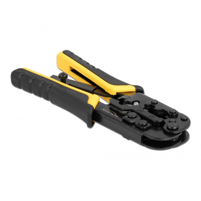 DeLOCK universal crimpingtool with wire stripper 90505 krimptang (zwart)