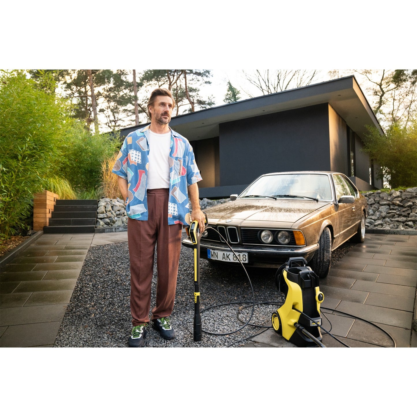 Kärcher k 7 smart control hogedrukreiniger (geel zwart, 1.317-200.0, bluetooth)