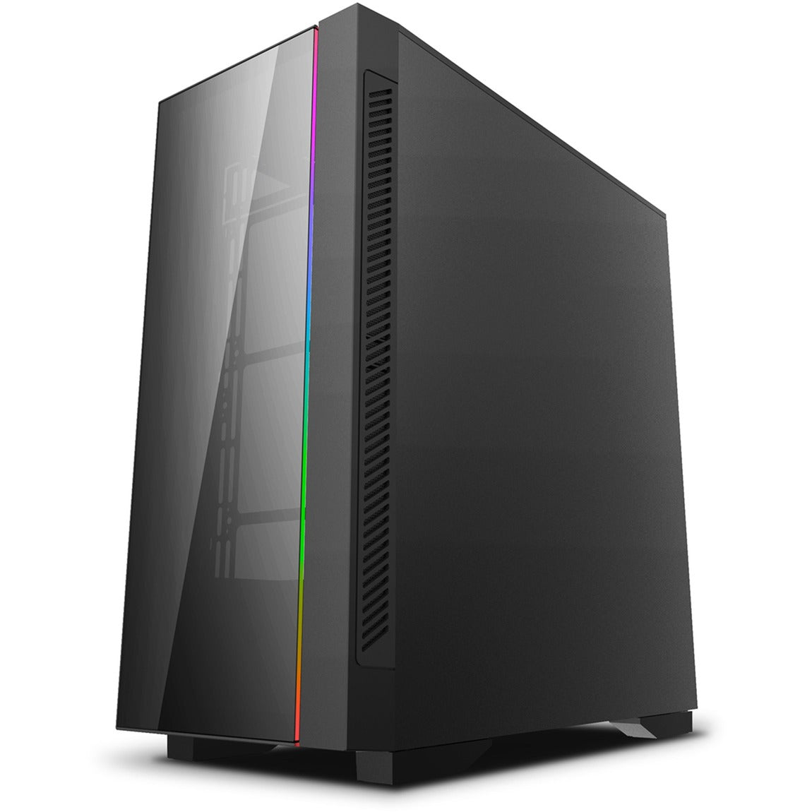 DeepCool matrexx 55 v3 add-rgb 3f midi tower behuizing (zwart | 3x usb-a | rgb | window)