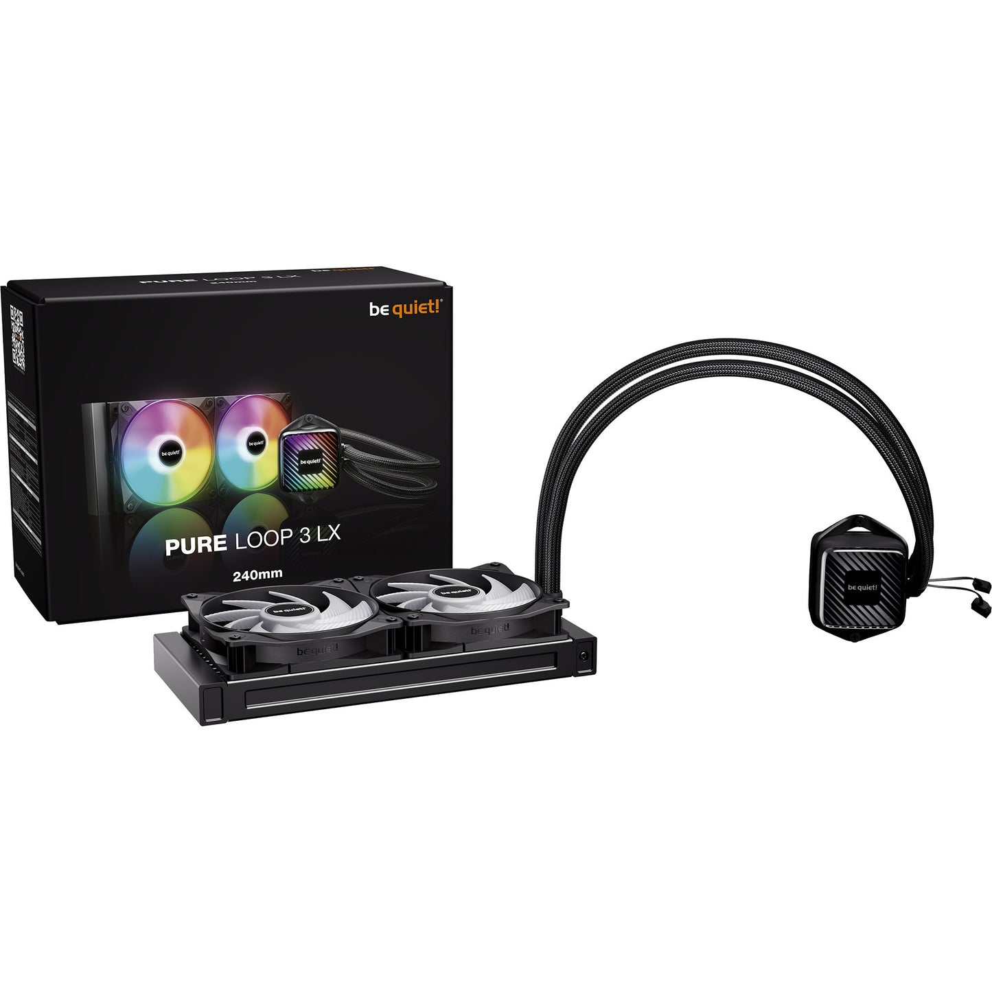 Be Quiet! pure loop 3 lx 240 waterkoeling (zwart, pwm)