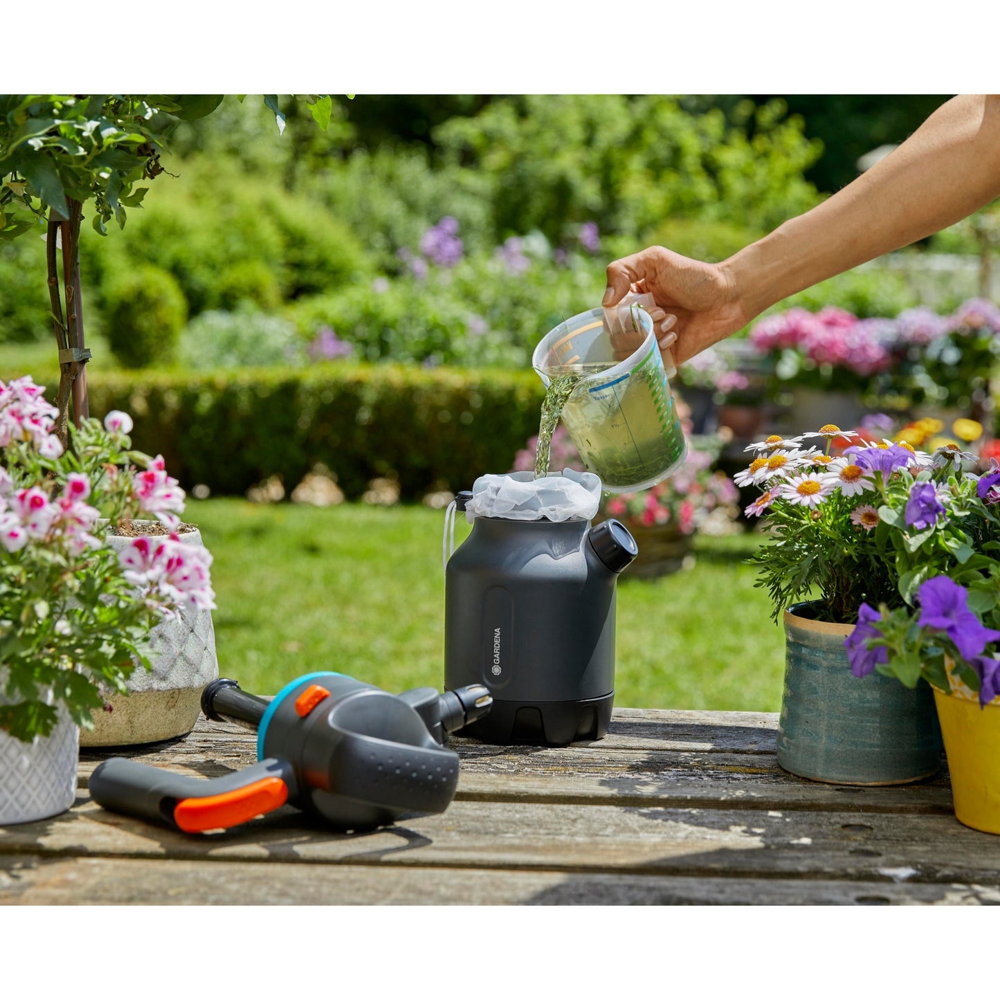 GARDENA drukspuit 1,25 l (grijs, 11120-20)