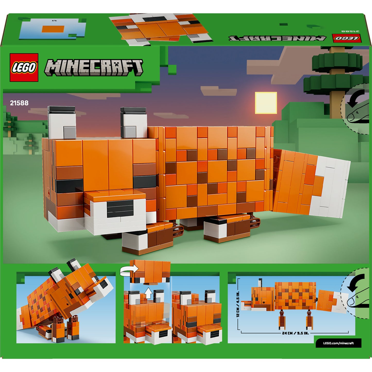 LEGO minecraft 21588 de vos