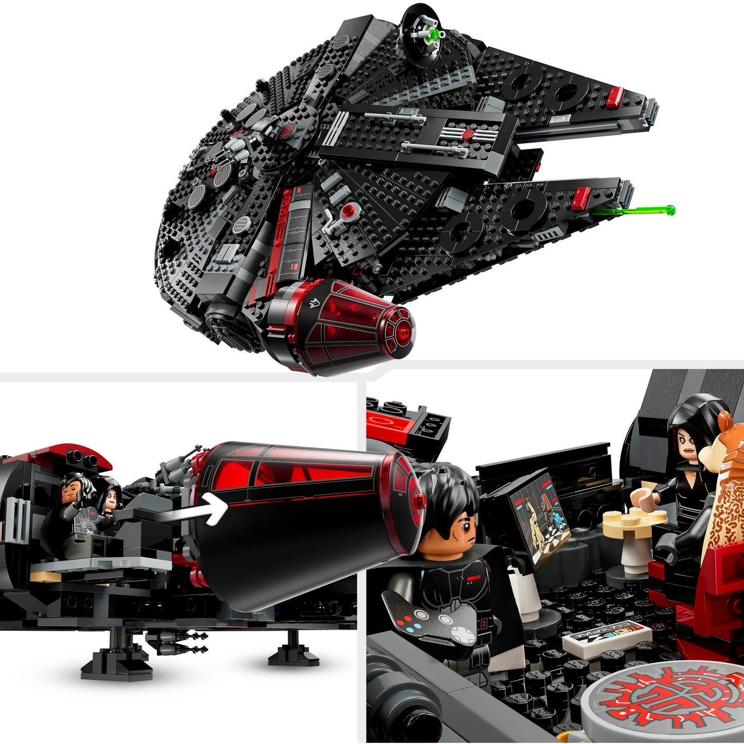 LEGO star wars - dark falcon constructiespeelgoed (75389)