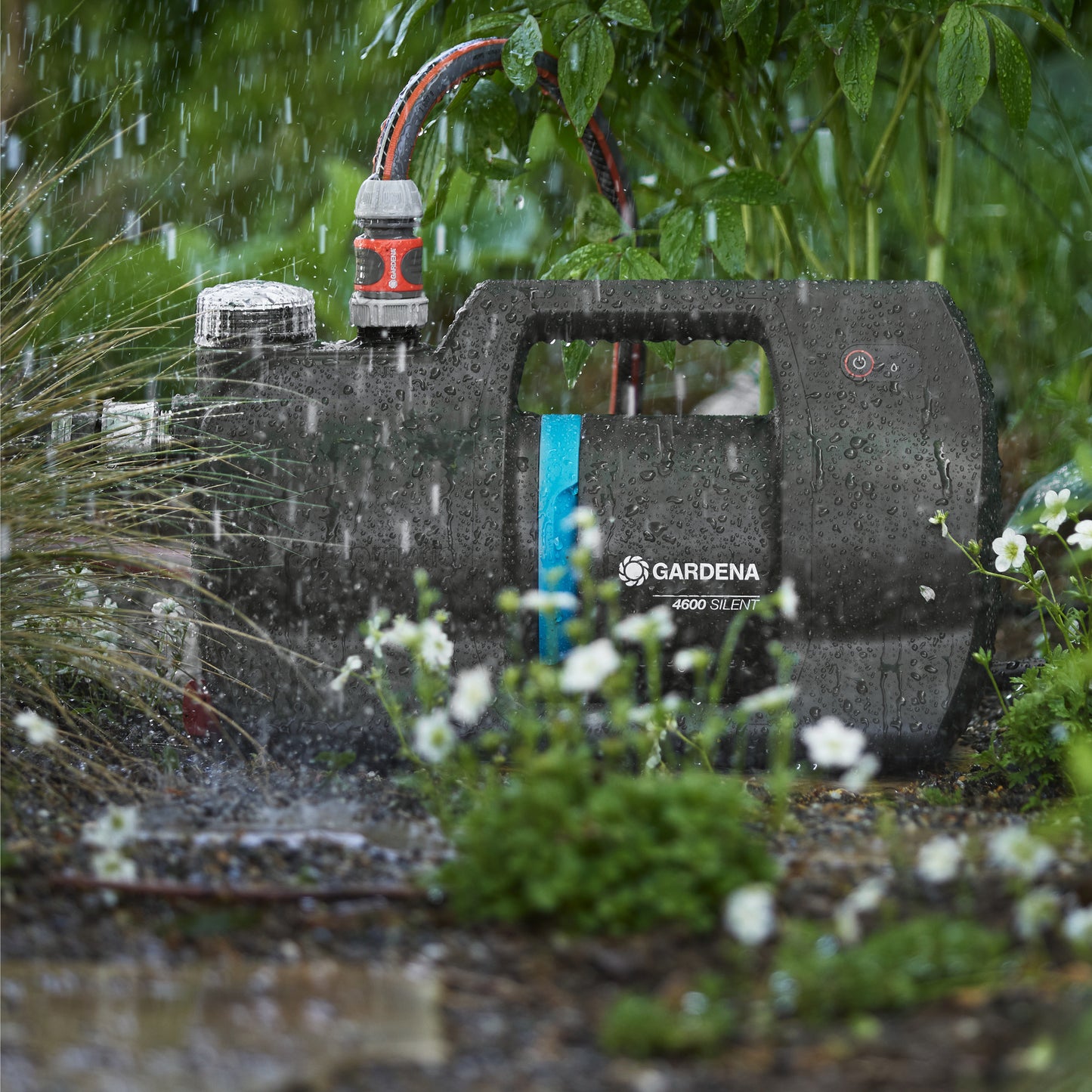 GARDENA hydrofoorpomp 4600 silent (grijs, 600 watt)