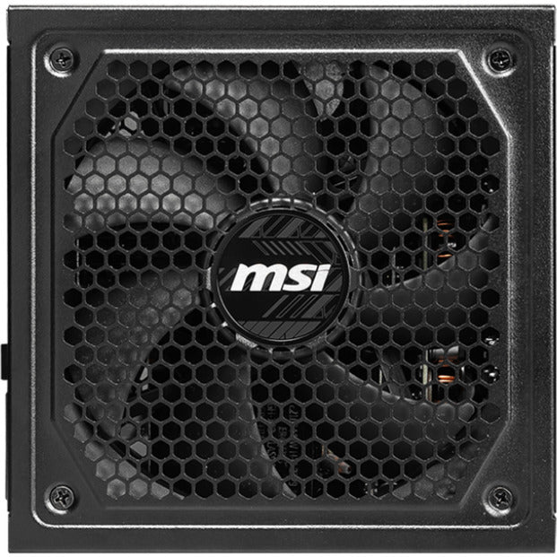 MSI mag a1250gl pcie5 modulaire 1250 watt voeding (zwart, 1x 12v-2x6, 4x pcie)