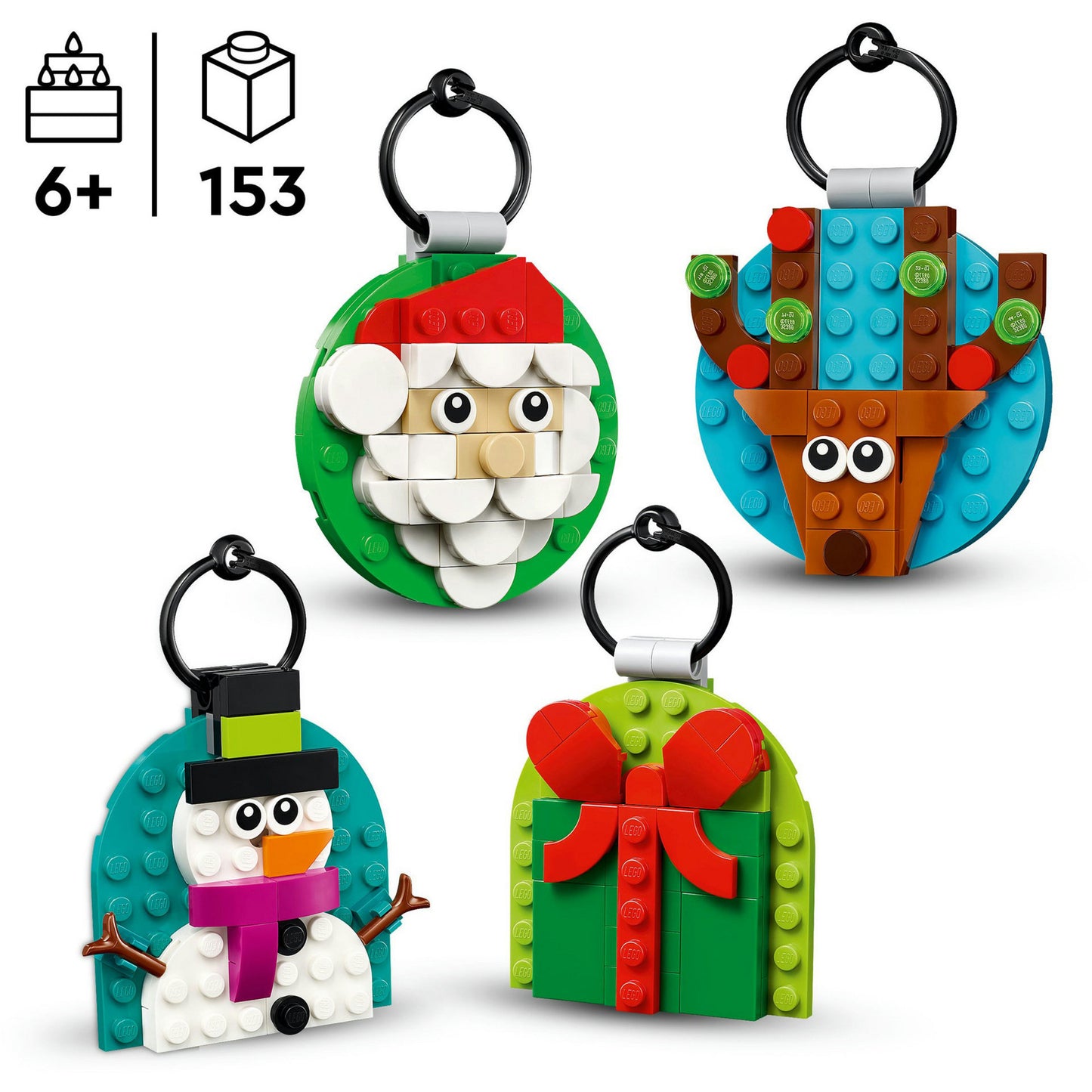LEGO seasons 40744 schattige kerstversieringen