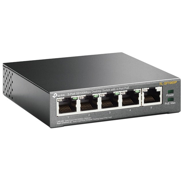 TP-Link tl-sf1005p switch (5 poorts, poe)