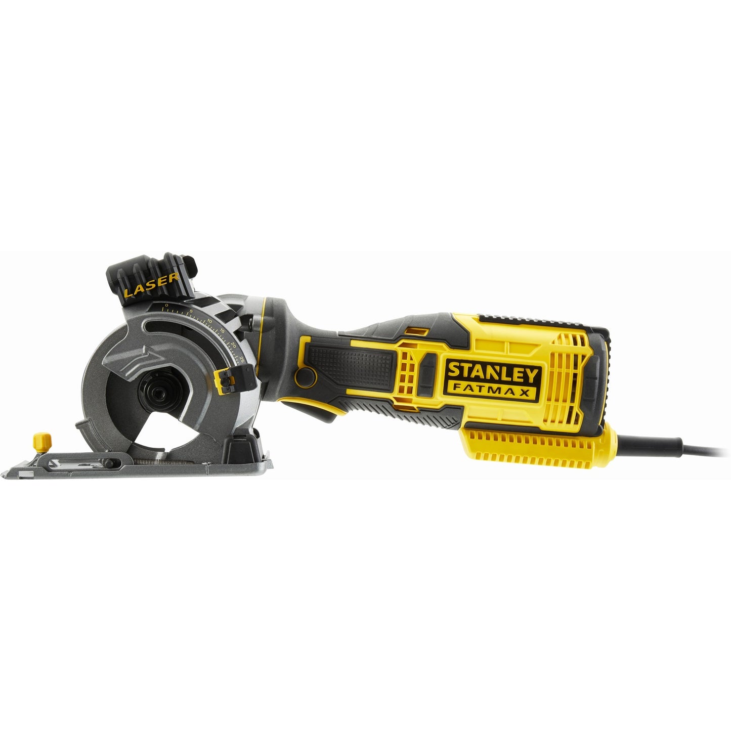 Stanley fatmax 650w multimateriaalzaag handcirkelzaag (geel zwart, met koffer)