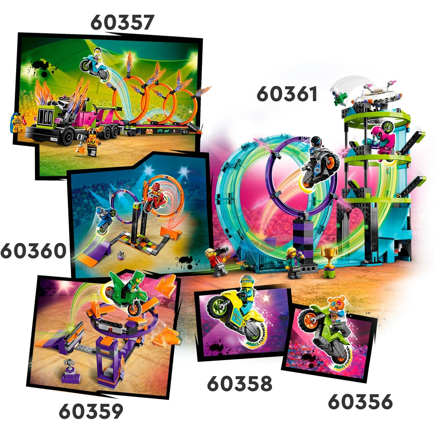 LEGO city - ultieme stuntrijders uitdaging constructiespeelgoed (60361)