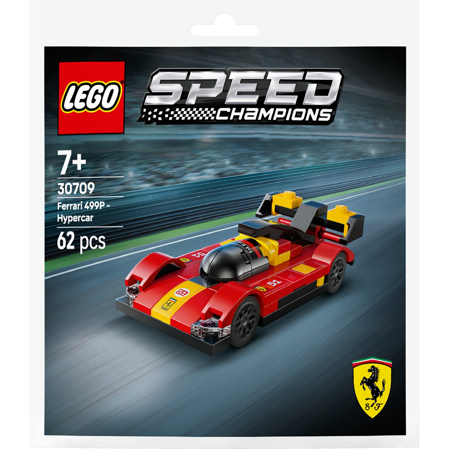 LEGO speed champions - ferrari 499p - hypercar constructiespeelgoed (30709)