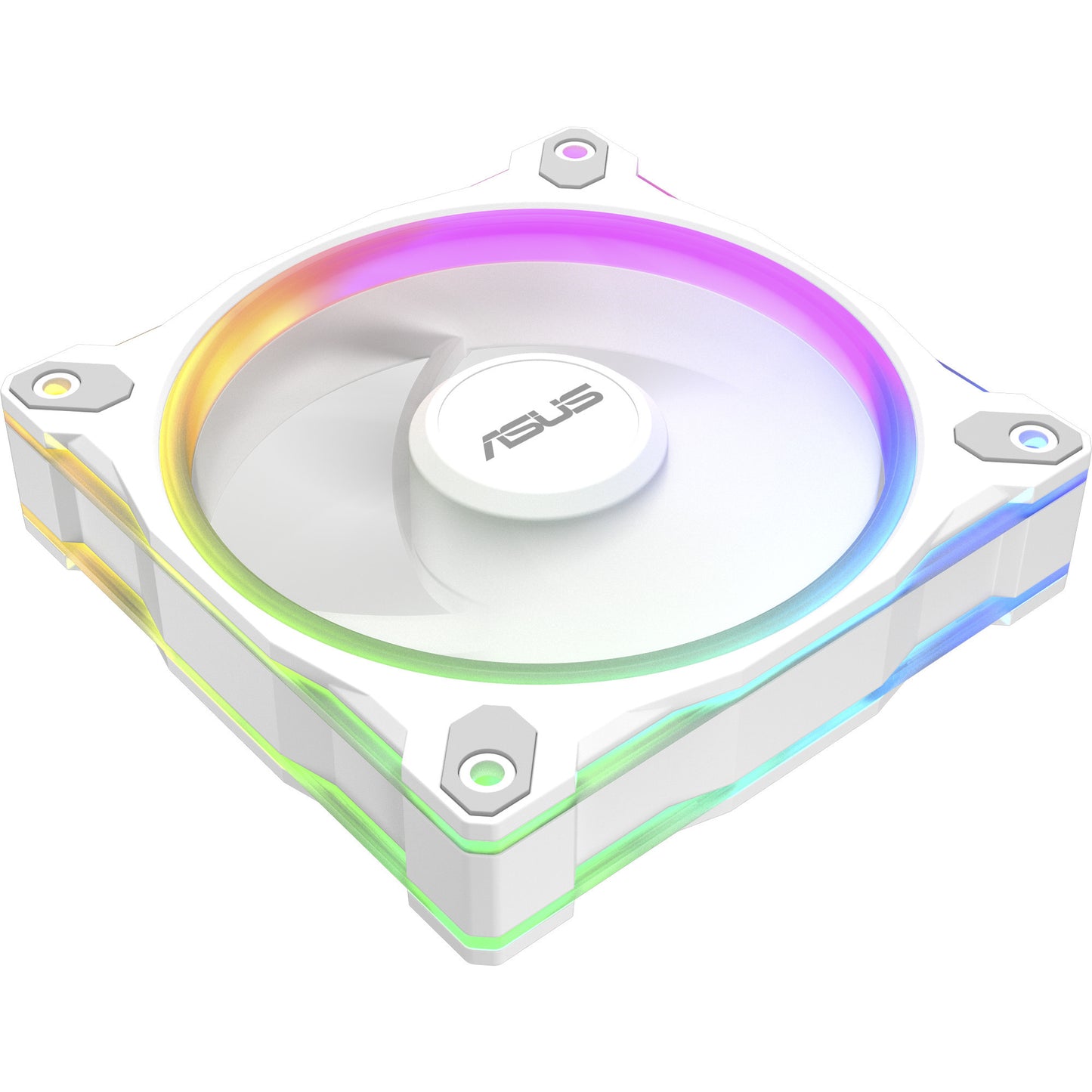 ASUS prime mr120 argb reverse fan - triple pack case fans (wit, 3 stuks, 120 x 120 x 28 mm, 3 stuks)