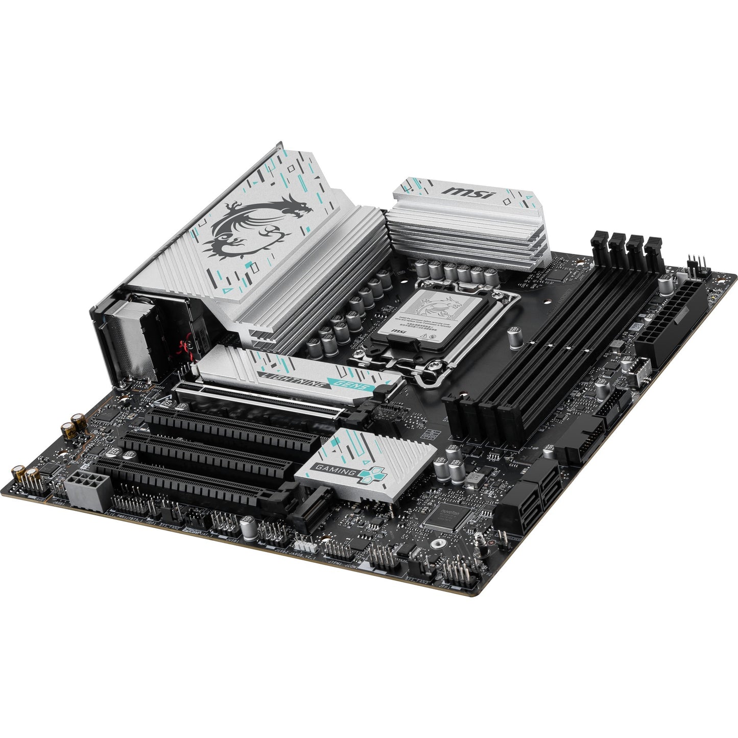 MSI b860m gaming plus wifi socket 1851 moederbord (raid, 5gb-lan, wi-fi 7, bt, sound, µatx)