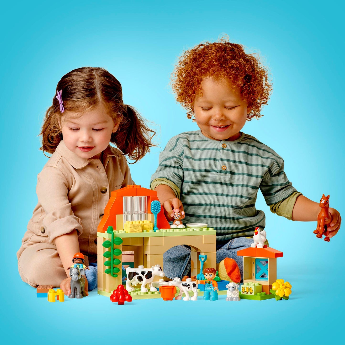 LEGO duplo town 10416 dieren verzorgen op de boerderij