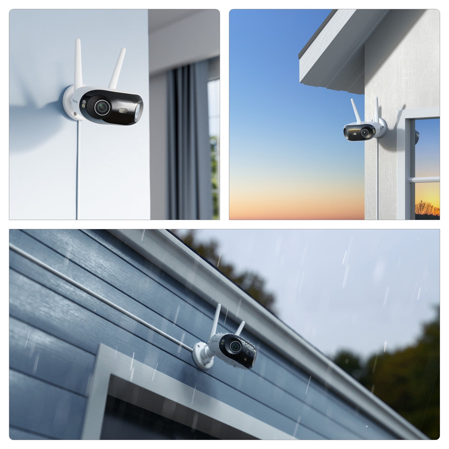 Reolink Elite W740 beveiligingscamera (Wit, 4K, 8MP, WiFi 6)
