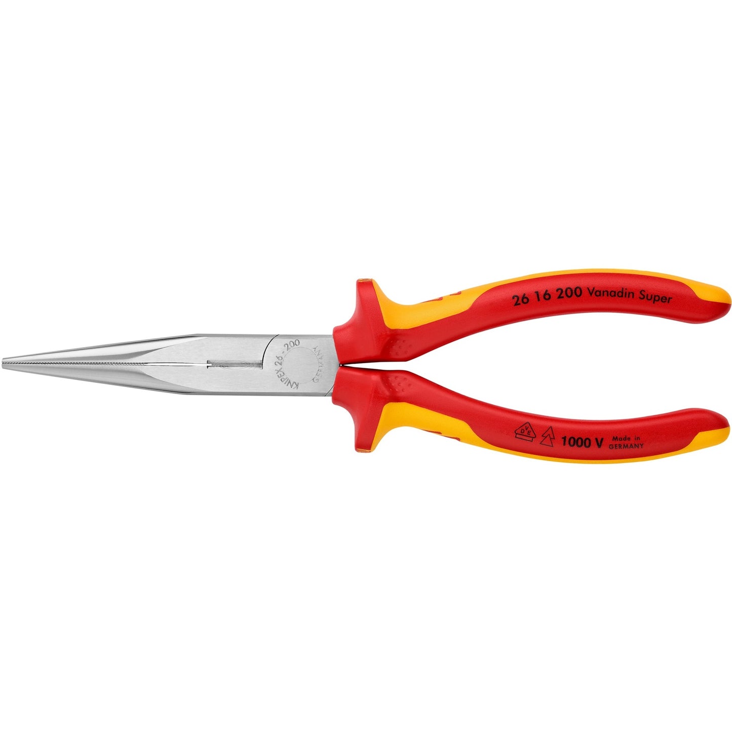 KNIPEX elektronica-set vde 002015 tangenset (rood geel, 4-delig)