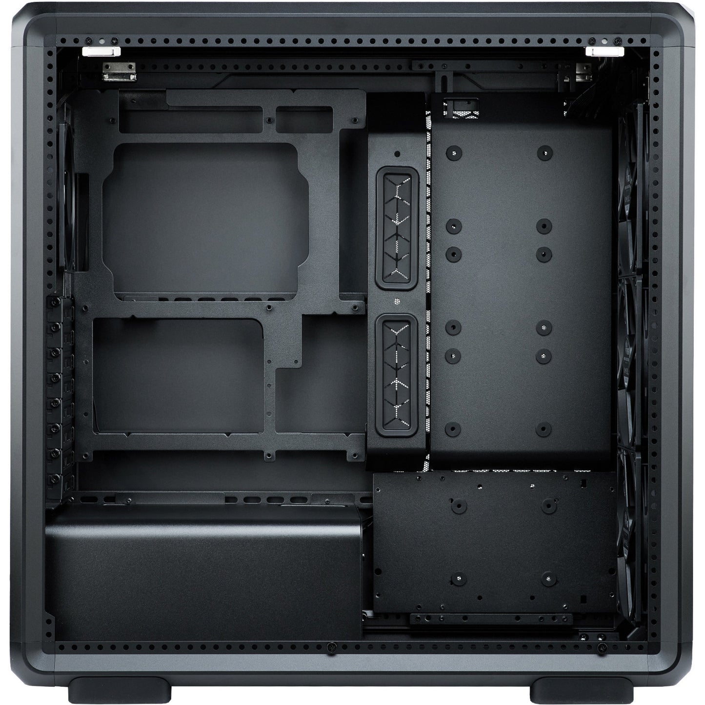 Cooler Master masterframe 600 midi tower behuizing (zwart | 2x usb-a | 1x usb-c | tempered glass)