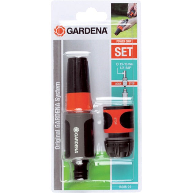 GARDENA tuinspuitset 13 mm (1 2 ) (grijs oranje, 18288-20)