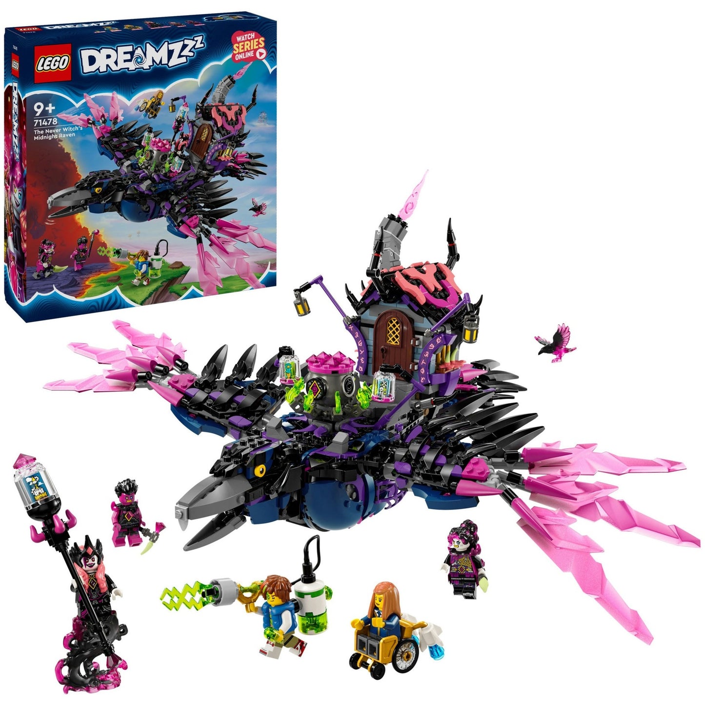 LEGO dreamzzz de middernachtraaf van de neder heks - 71478