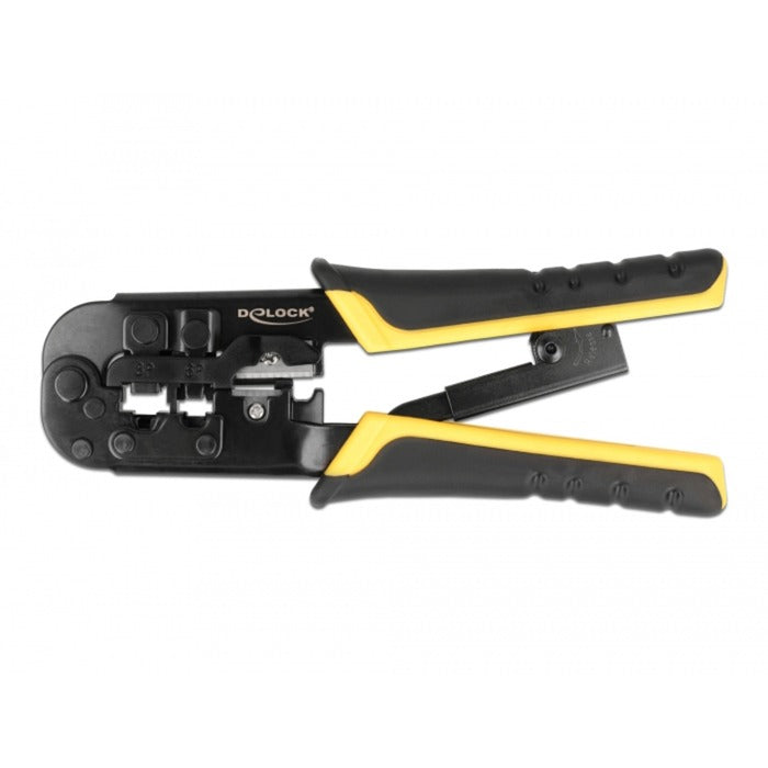 DeLOCK universal crimpingtool with wire stripper 90505 krimptang (zwart)