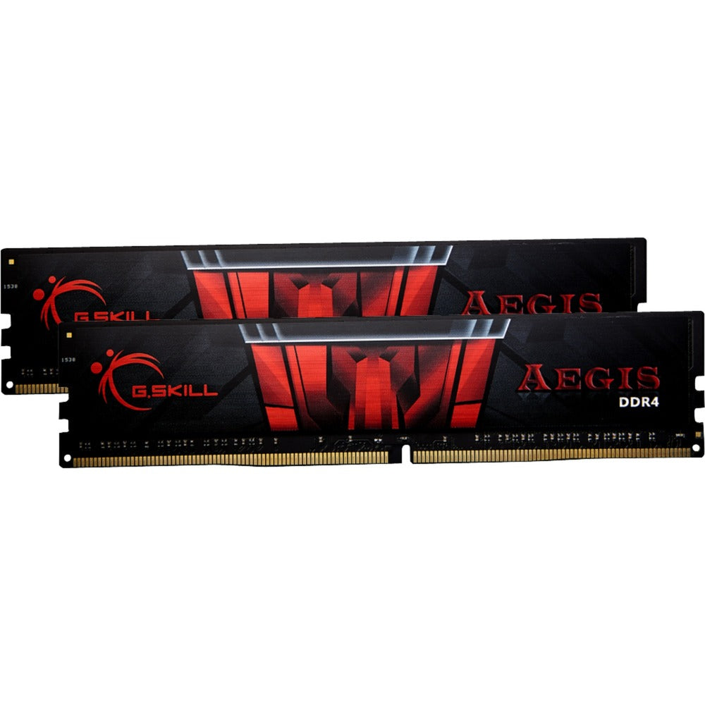 G.Skill aegis 32 gb ddr4-3200 (2x 16 gb) werkgeheugen (zwart, f4-3200c16d-32gis, xmp 2.0)