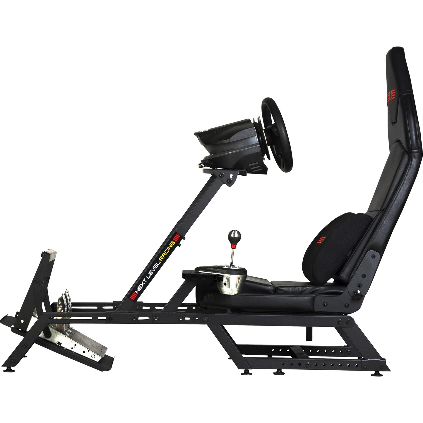 Next Level Racing f-gt formula and gt simulator cockpit racing simulator (zwart (mat))