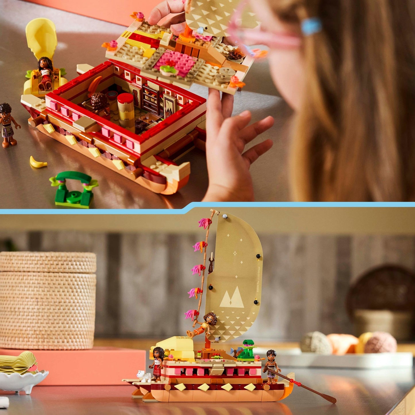 LEGO disney princess 43270 vaiana's avonturenkano