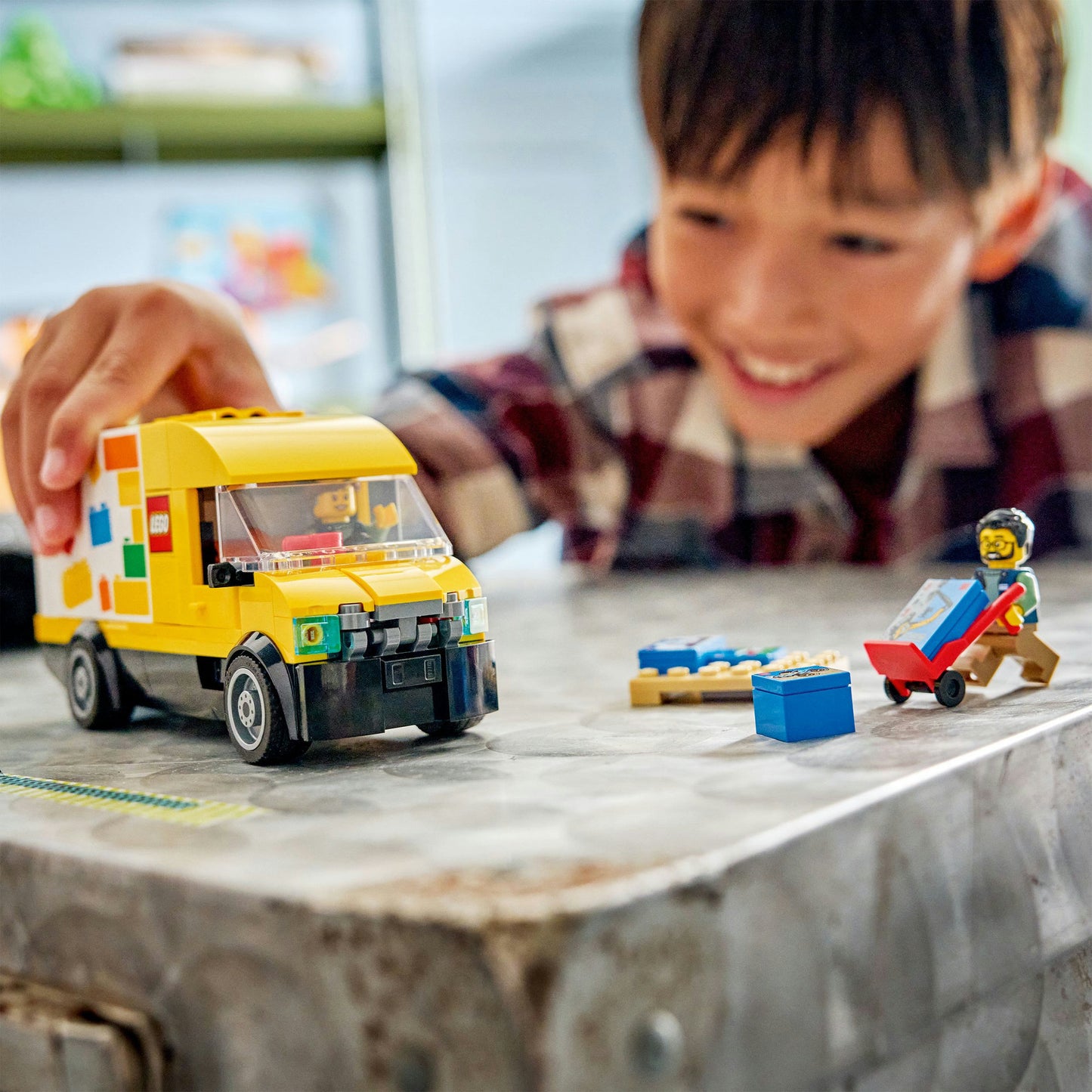 LEGO city 60500 de bestelwagen