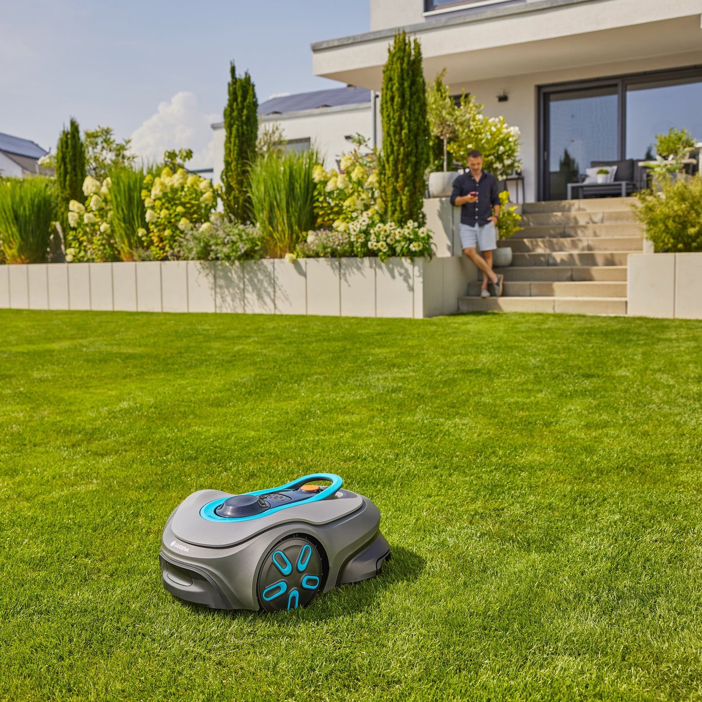 GARDENA smart sileno free 1200 m² robotmaaier (zwart groen)