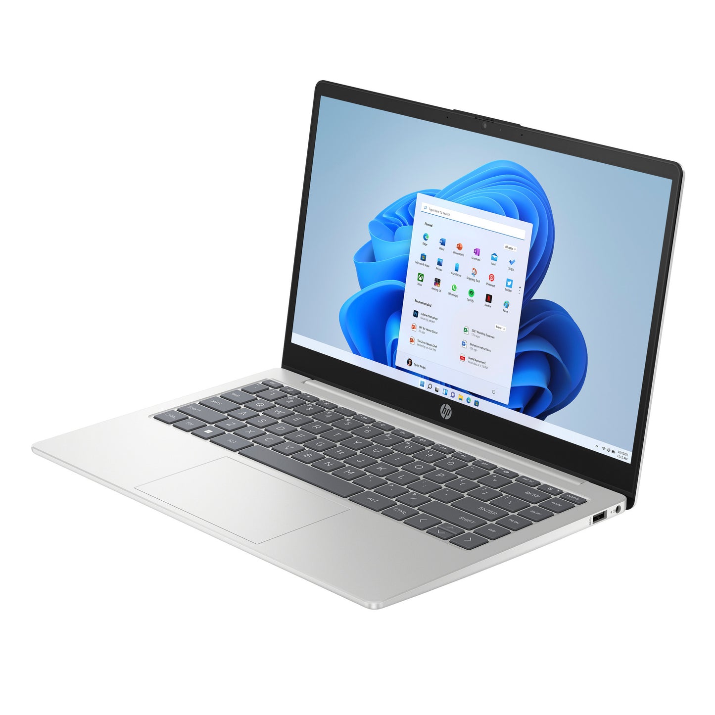 HP 14-ep1060nd (cl0z2ea) 14 copilot+ laptop (zilver | core ultra 5 125h | intel arc graphics | 24 gb | 512 gb ssd)