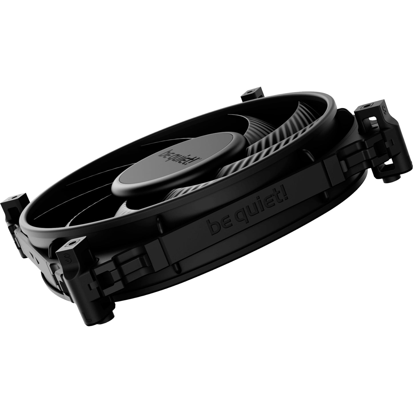 Be Quiet! silent wings 4 pwm high-speed case fan (zwart, 120 x 120 x 25 mm)