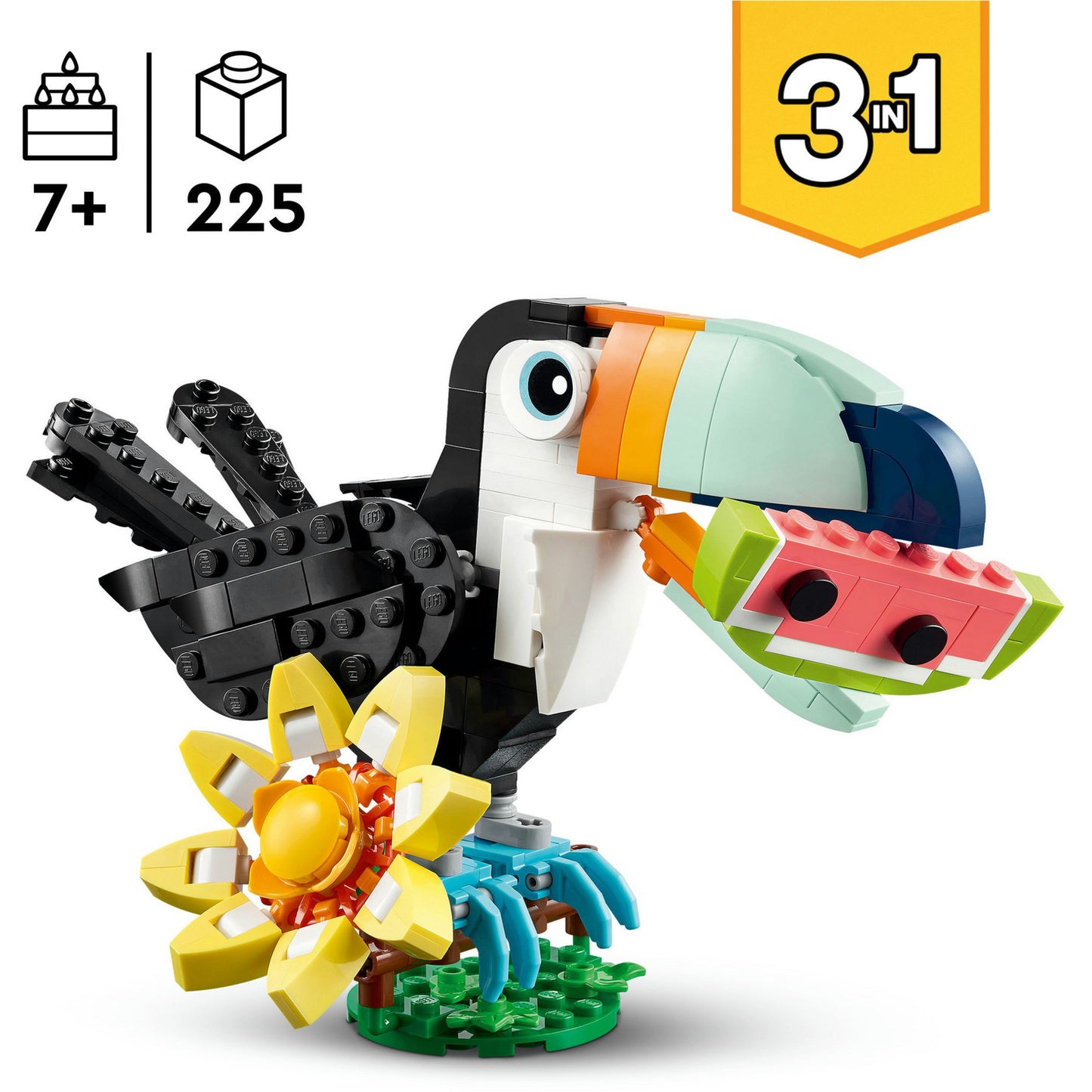 LEGO creator 31173 wilde dieren: tropische toekan