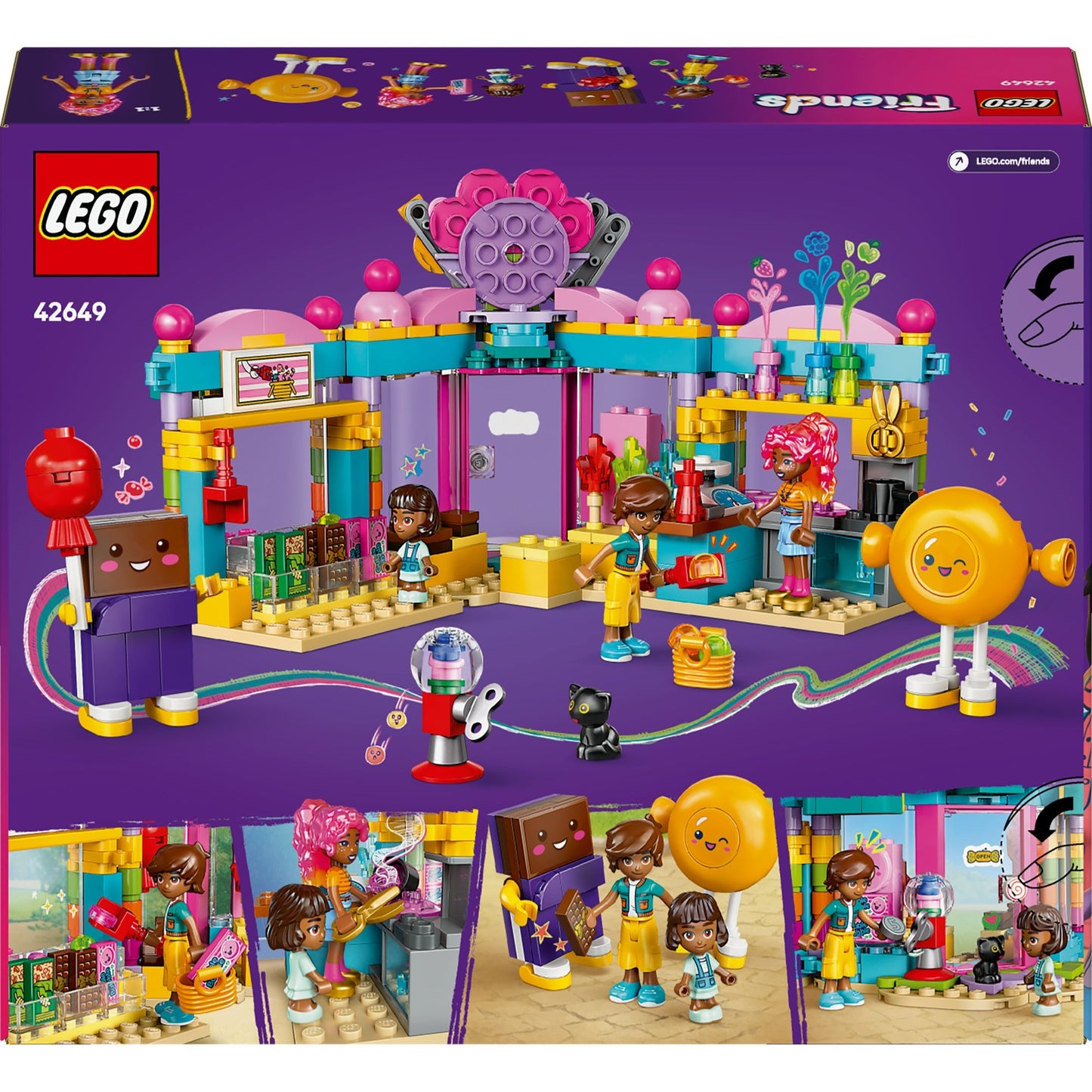 LEGO friends - heartlake city snoepwinkel constructiespeelgoed (42649)