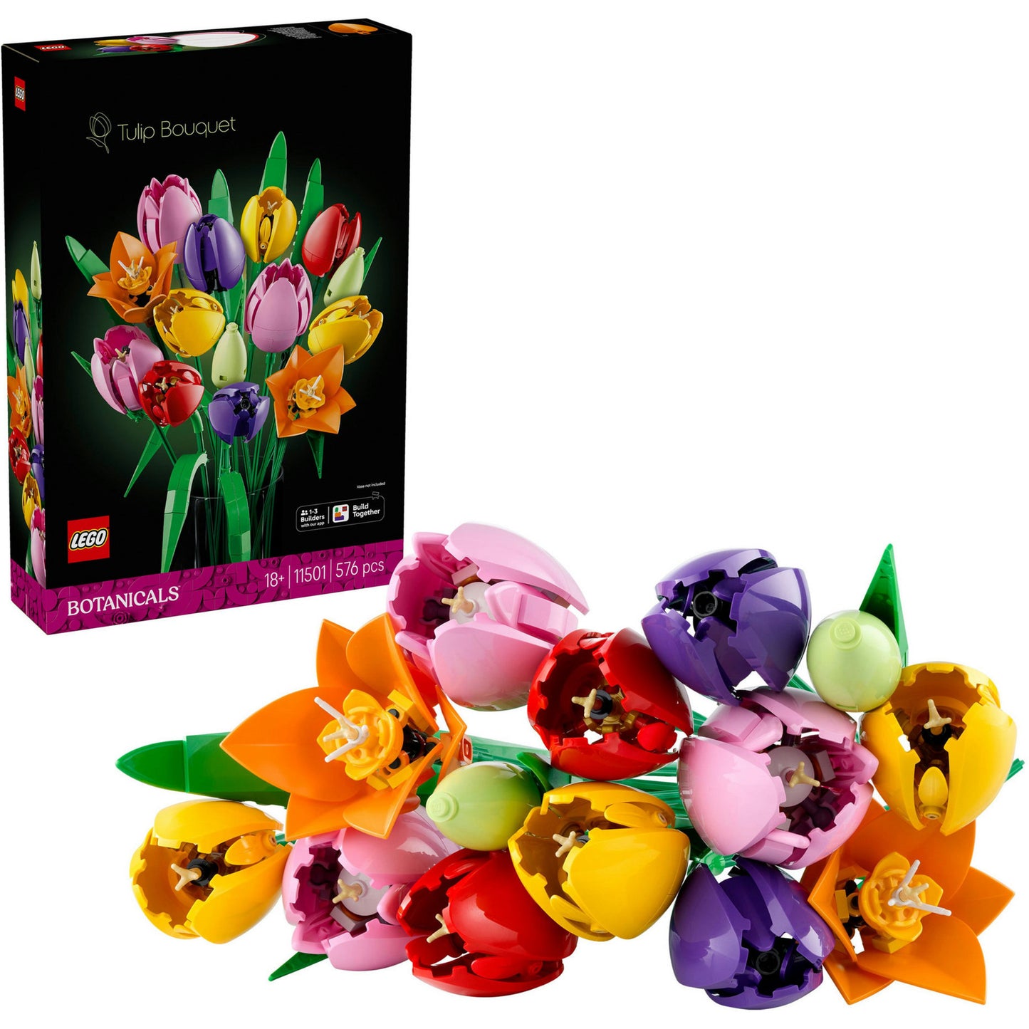 LEGO the botanical collection - boeket met tulpen constructiespeelgoed (11501)