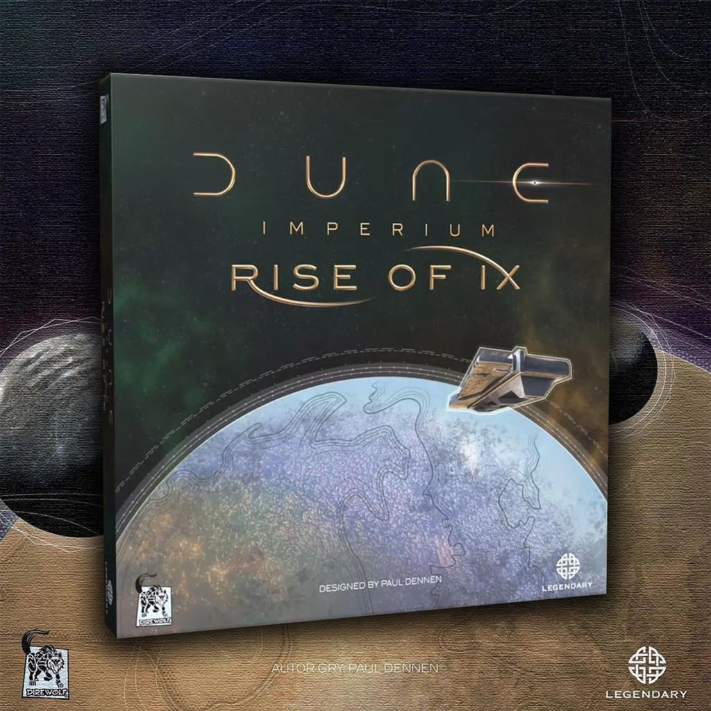 Asmodee dune: imperium - rise of ix bordspel (engels, uitbreiding, 1 - 4 spelers, 60 - 120 minuten, vanaf 13 jaar)